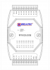 WP8026ADAM -16DI Dijital giriş modülü / Optocoupler İzole / RS485 Modbus RTU İletişim