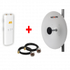 HS-MM-LINK-6 PTP Mimosa 500 Mbit Link Seti 5531 Anten + C5c + LMR200