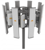 Mimosa-N5-45x4 N5-X45x4 4.9-6.4 GHz 45 Deg Sector Antenna, 22 dBi gain, 4 Port Sector Antenna