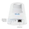 LAP-120 Ubiquiti LiteBeam 5AC 5 Ghz 120 Derece 16 dBi Sektör Anten + AP