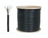 WINET-PRO-CAT6U-500 WINET CAT6-PE F/UTP - 23AWG 0.56mm SIYAH CAT6 - DIŞ ORTAM 