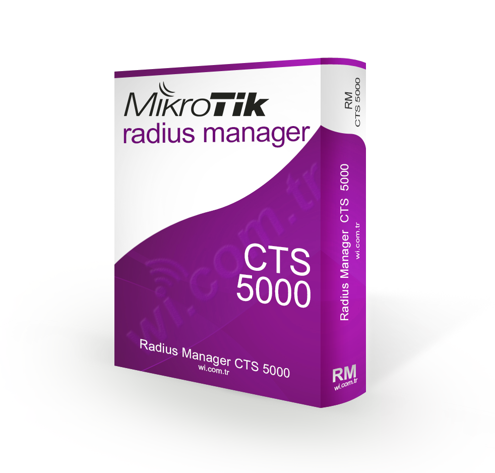 RadiusManager-CTS RADIUS MANAGER YAZILIM LISANSI - CTS 5000 KULLANICI