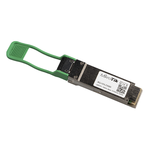 XQ-31LC02D Mikrotik XQ+31LC02D QSFP28 module 100G SM 2km 1310nm CWDM4 Single Mod(SM) 