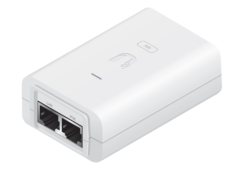 POE-54-80W Ubiquiti POE 54V-80W Adaptor 54 Volt - 80 Watt 1480mA 10/100/1000Mbit