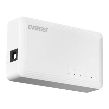 Everest ESW-515G 5 Port 10/100/1000Mbps Gigabit Ethernet Switch Hub